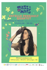 Le festival Jazz de Mars accueille Estelle PERRAULT à Garancières-en-Beauce