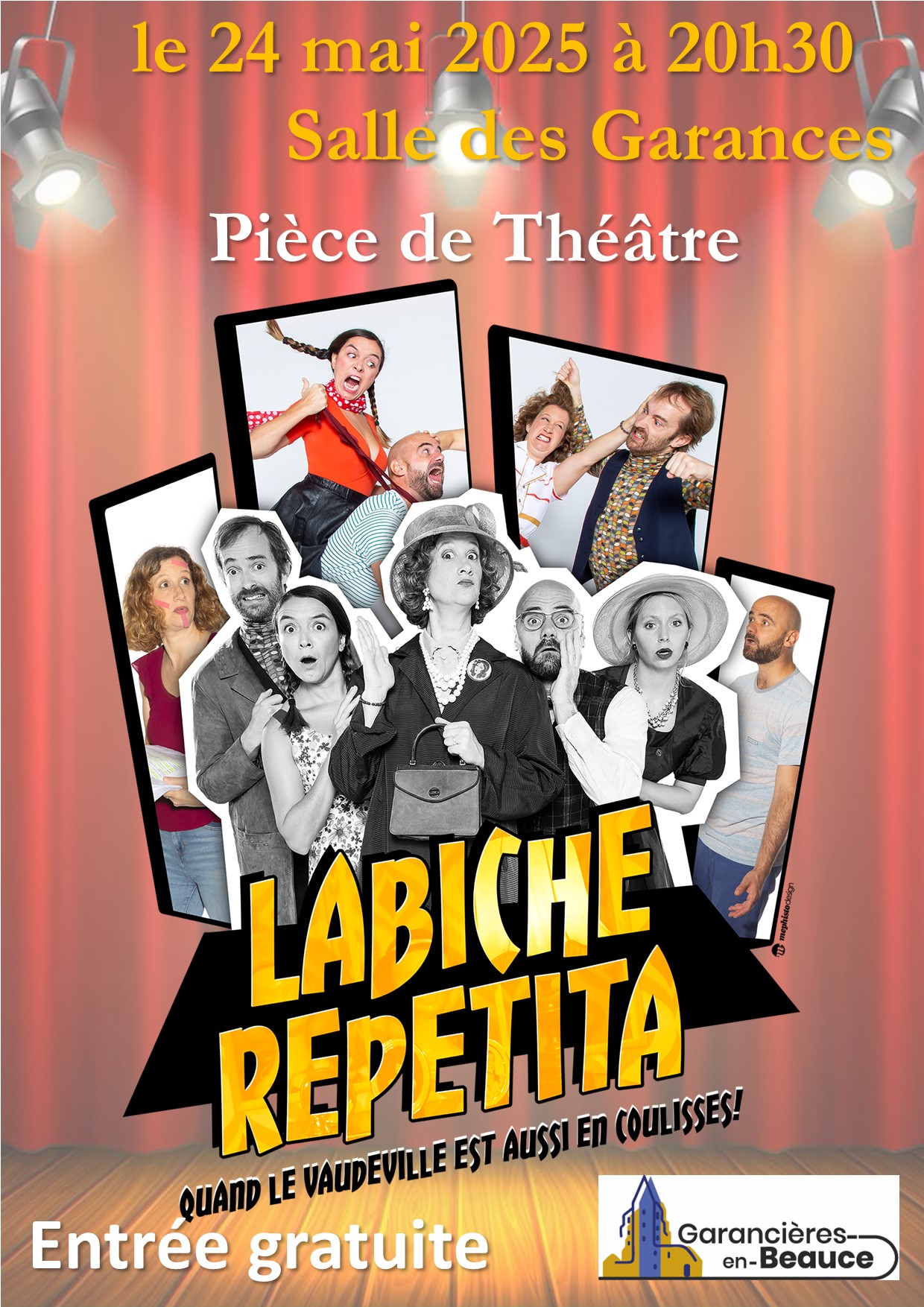 Pièce de théâtre Labiche Repetita